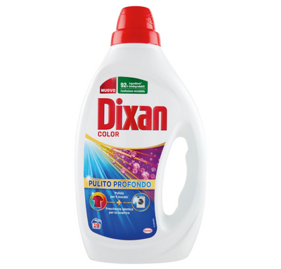 Dixan, Waschmittel, Farbigewäsche, 19 Wäsche