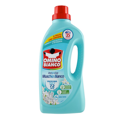 OMINO BIANCO, Waschmittel, Weisser Moschus, 35 Wäschen