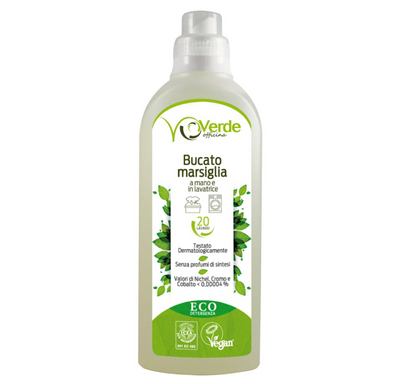 Verde Officina, Waschmittel, Marseille, 20 Wäschen, 1L