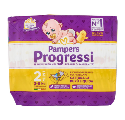 Pampers Progressi, Mini, 28 Stk.