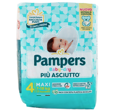 Pampers Baby-Dry, Maxi, 17 Stk.