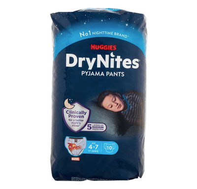 Huggies Dry Nites, Pyjama Pants, 17-30 kg, 10 Stk.
