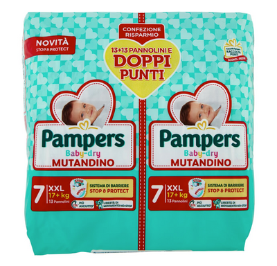 Pampers Baby-Dry, XXL, 13 Stk.