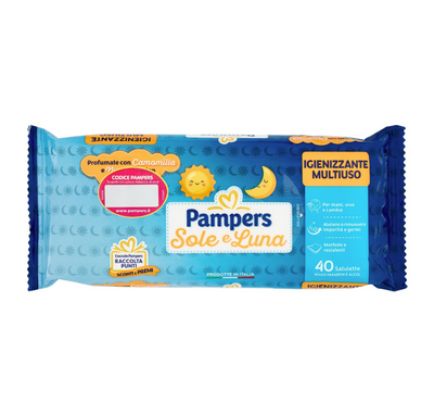 Pampers Sole e Luna, Baby-Feuchttücher,  40 Stk.
