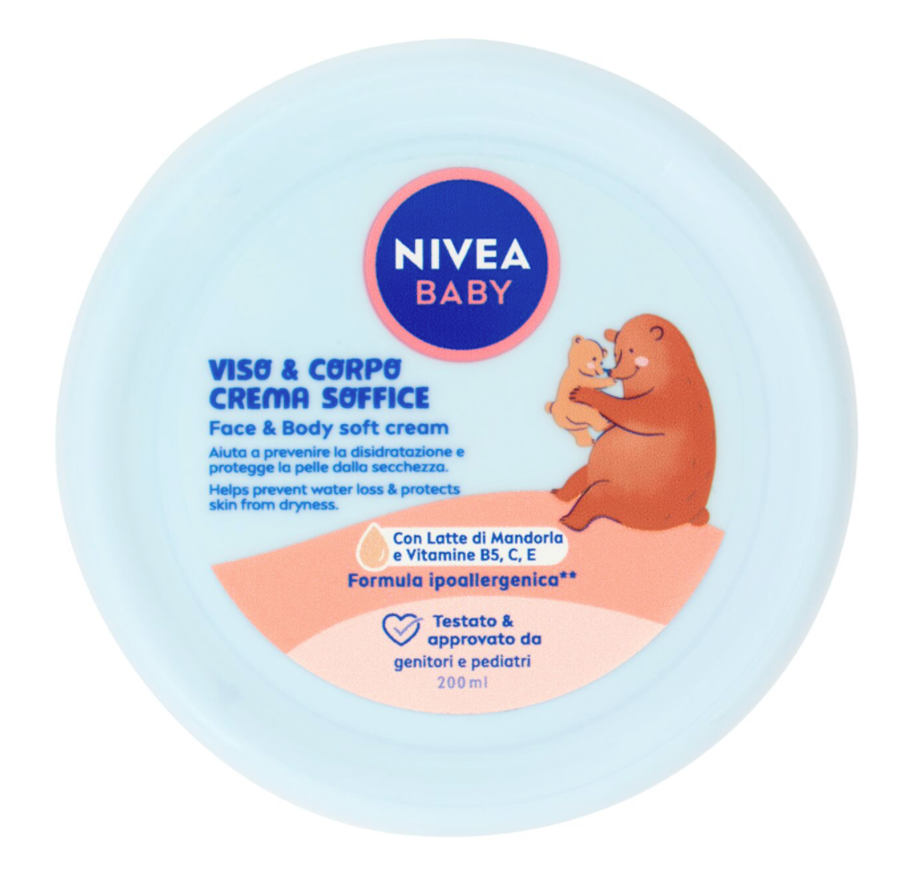 Nivea Baby, Körper/Gesichtscreme, 200 ml
