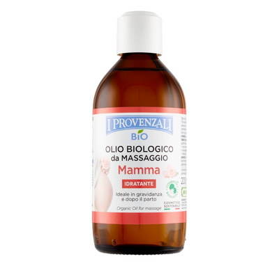 I Provenzali Bio, Mamma Massage-öl, 200 ml