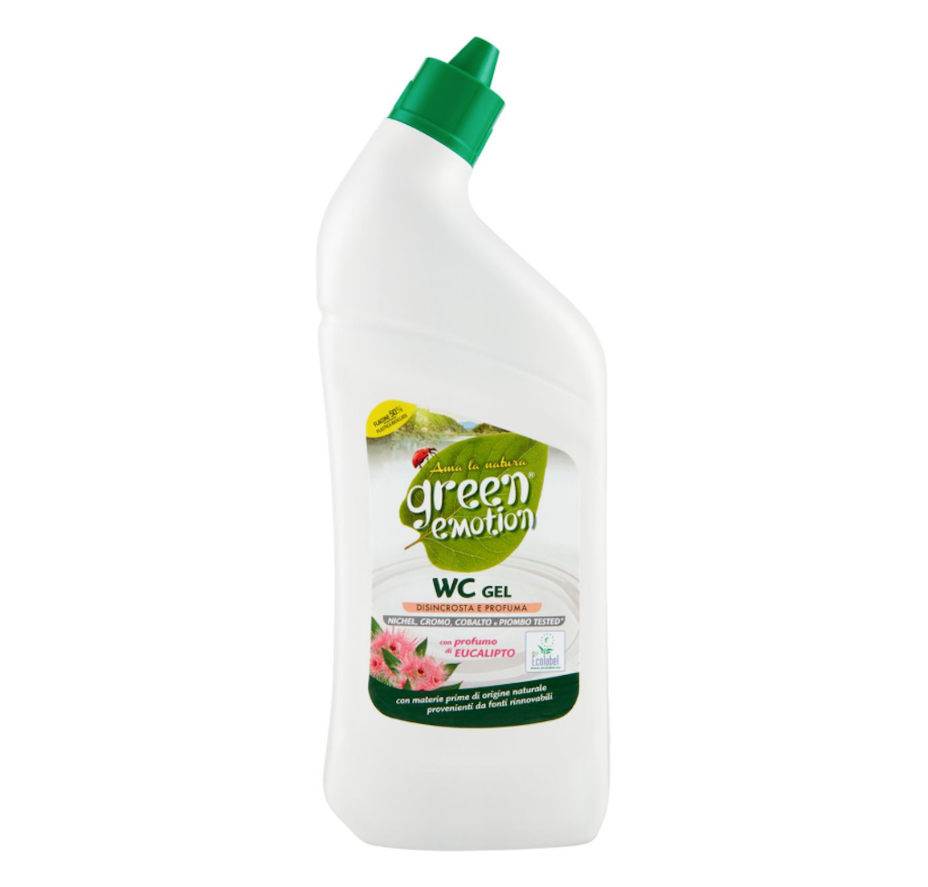 Green Emotion, Wc Gel, Eucalyptus, 750 ml