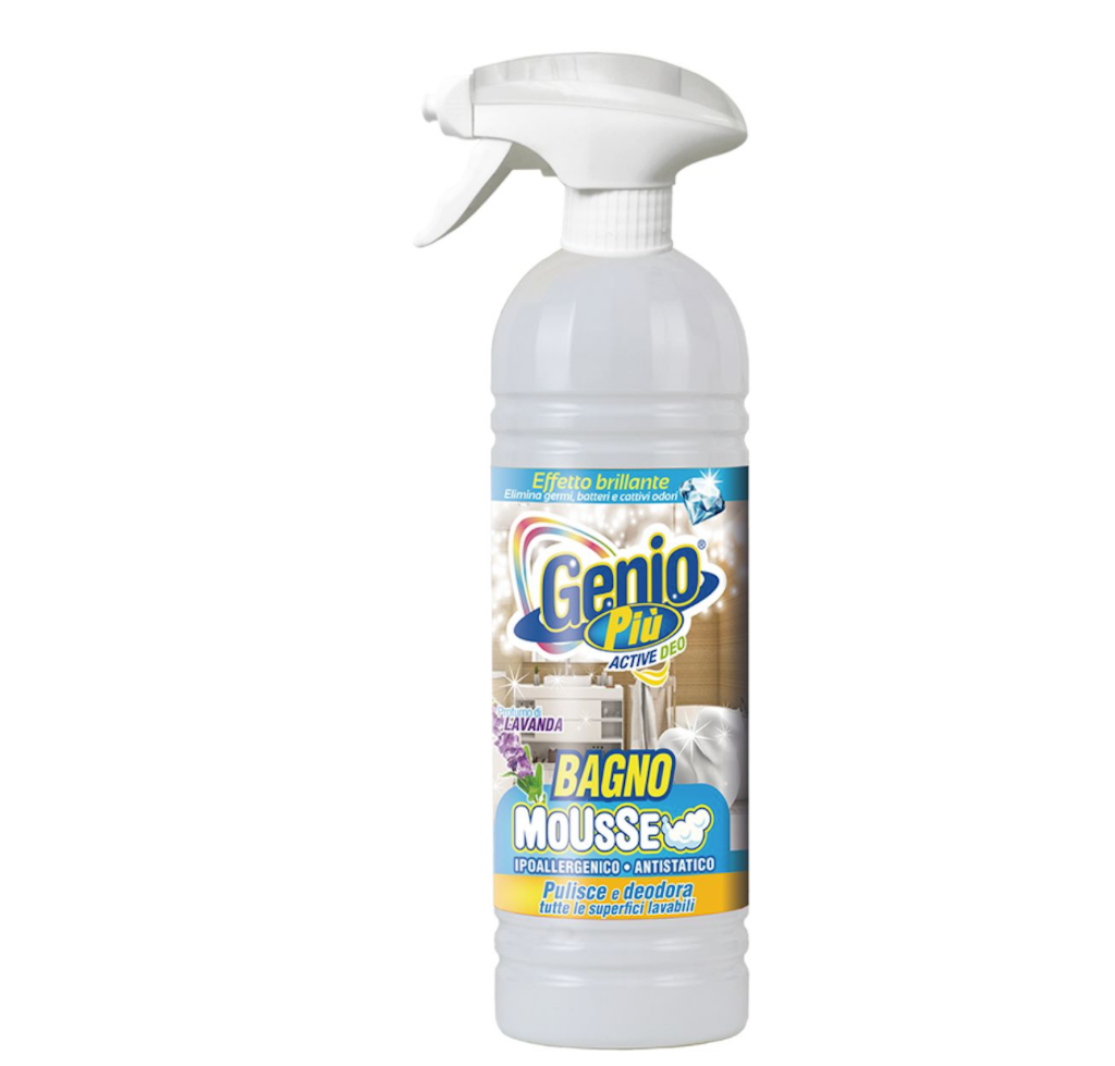 Genio Piu', Badreinigungsspray Mousse, 900 ml