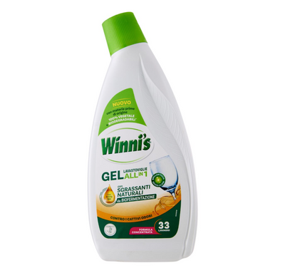 Winni's Naturel, All in One Geschirrspülgel, gegen schlechte Gerüche, 750 ml