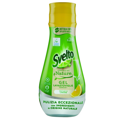 Svelto Nature, All in One Geschirrspülgel, Zitrone, 36 Wäschen