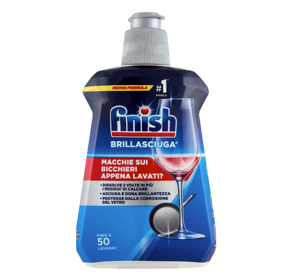 Finish, Glanztrockner, 50 Wäschen, 250 ml