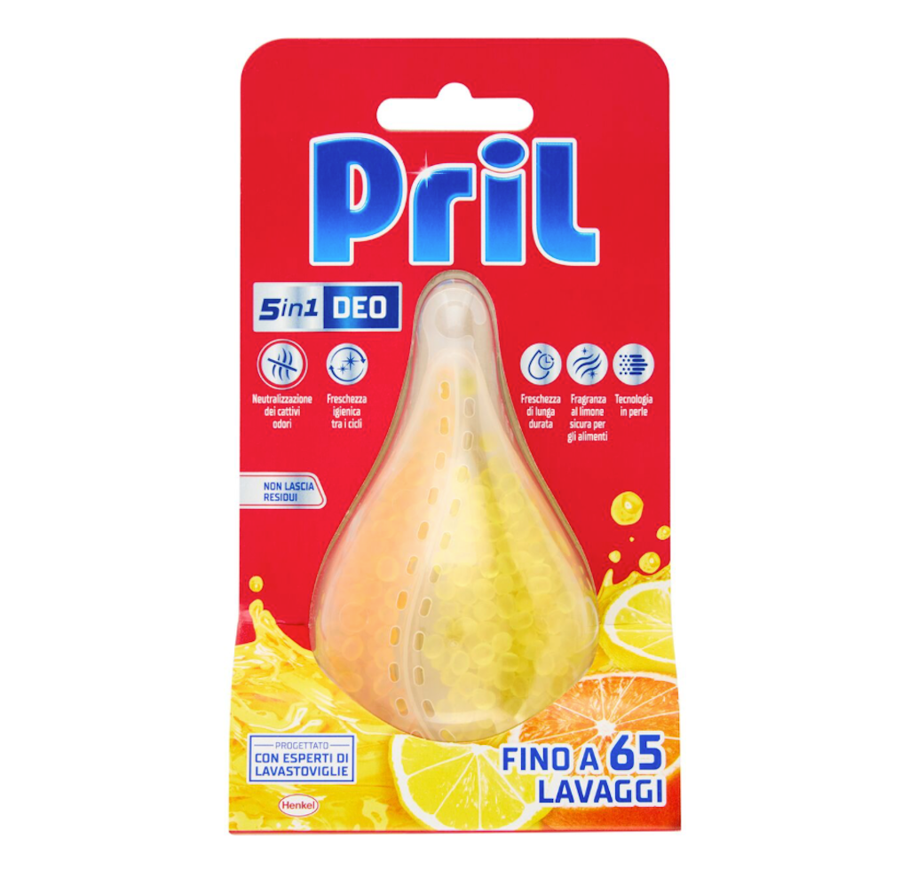 Pril Deo Perls Duo pro Expert, Geschirrspüler Deo, 65 Wäschen