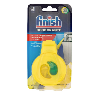 Finish, Geschirrspüler Deodorant, Zitrone und Lime, 60 Wäschen
