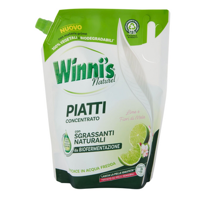 Winni's Piatti, Handwaschmittel, Lime und Apfelblüte, 900ml