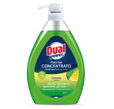 Dual Power, Handwaschmittel, Zitrone, 1L