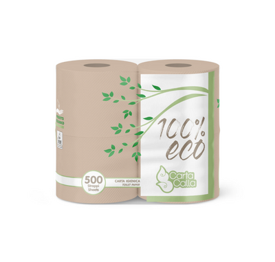 Carta Calla, 100% Eco, Wc Papier, 4 Rollen
