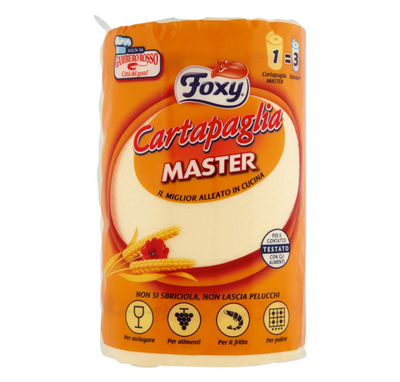 Foxy, Cartapaglia, Haushaltspapier, 2 Lagig, 1 Rolle
