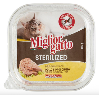 Miglior Gatto, Patè mit Huhn und Schinken, 100gr