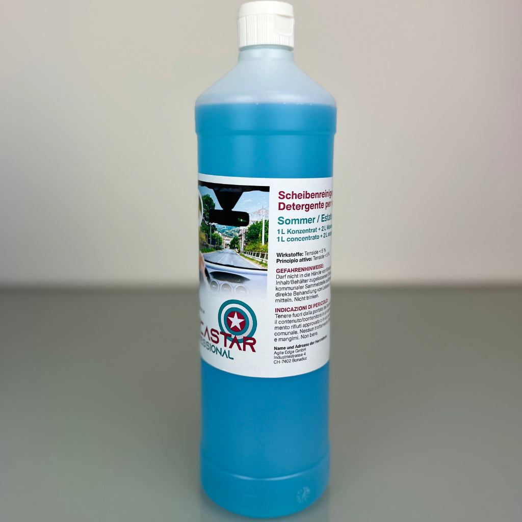 Lucastar Professional, Scheibenreiniger, Sommer, Made in Graubünden, 1 L