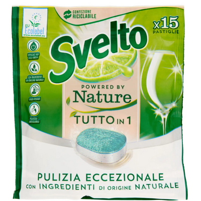 Svelto Nature Tutto in 1, Geschirrspültabs, 15/25 Tabs