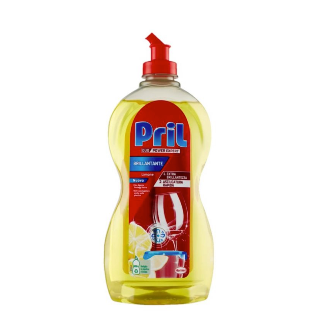 Pril Duo Power Expert, Klarspüler, Zitrone, 500 ml