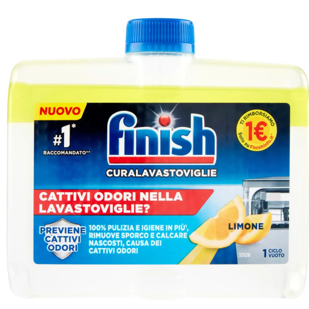 Finish, Geschirrspülerpflege, Klassisch/Zitrone, 250 ml