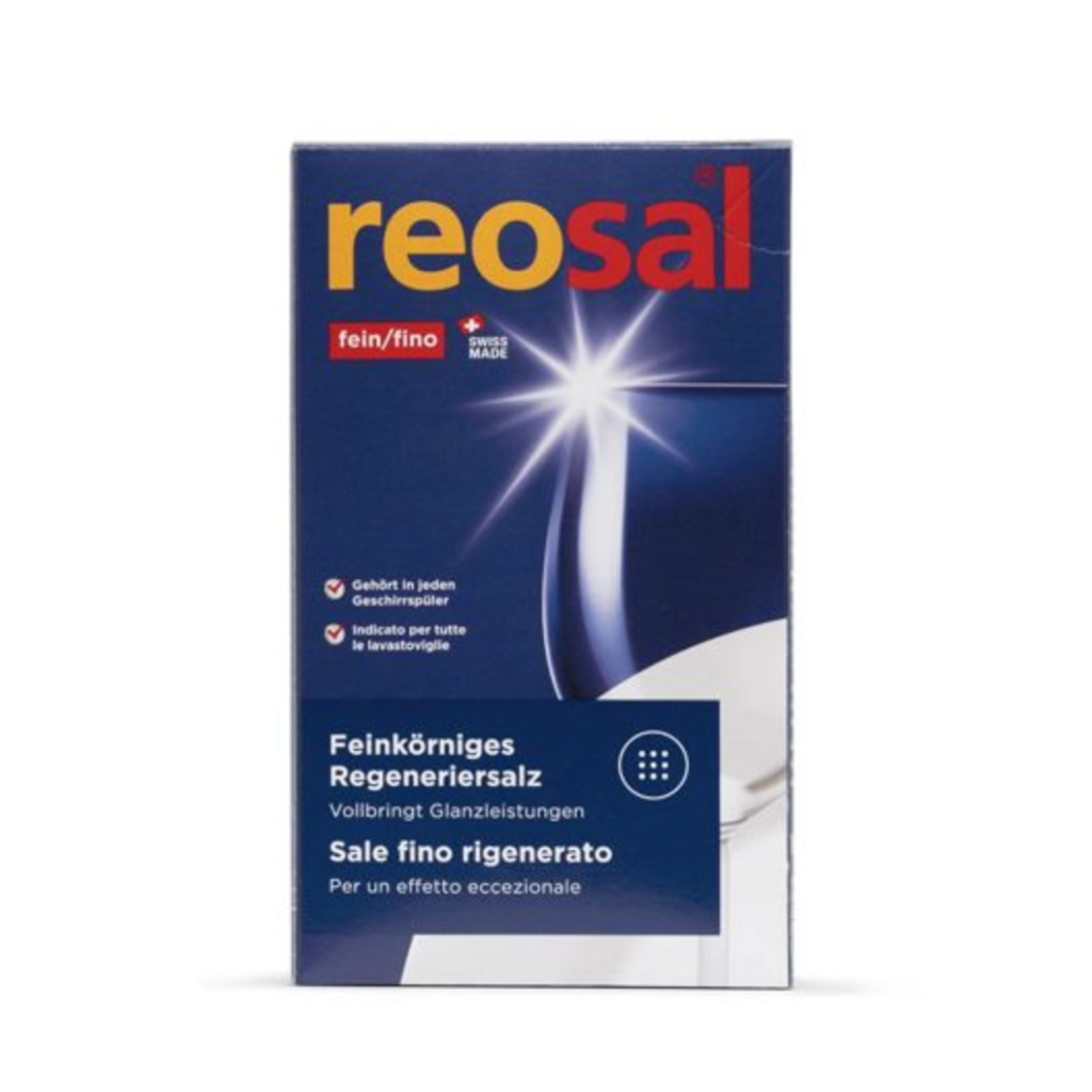 Reosal, Geschirrspülsalz, Feinkörniges Regeneriersalz, 1 Kg