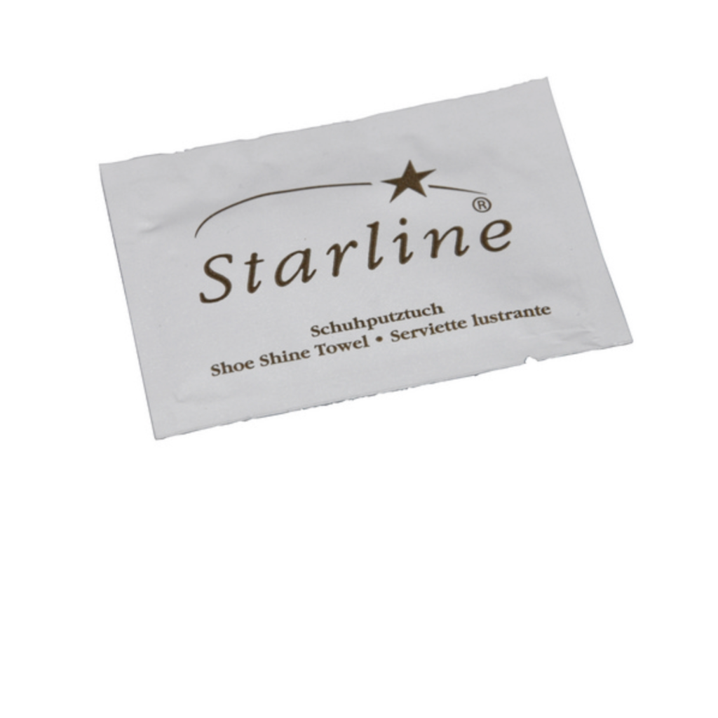 Starline, Schuhputztuch, 6x8 cm, weiss, 500 Stk.