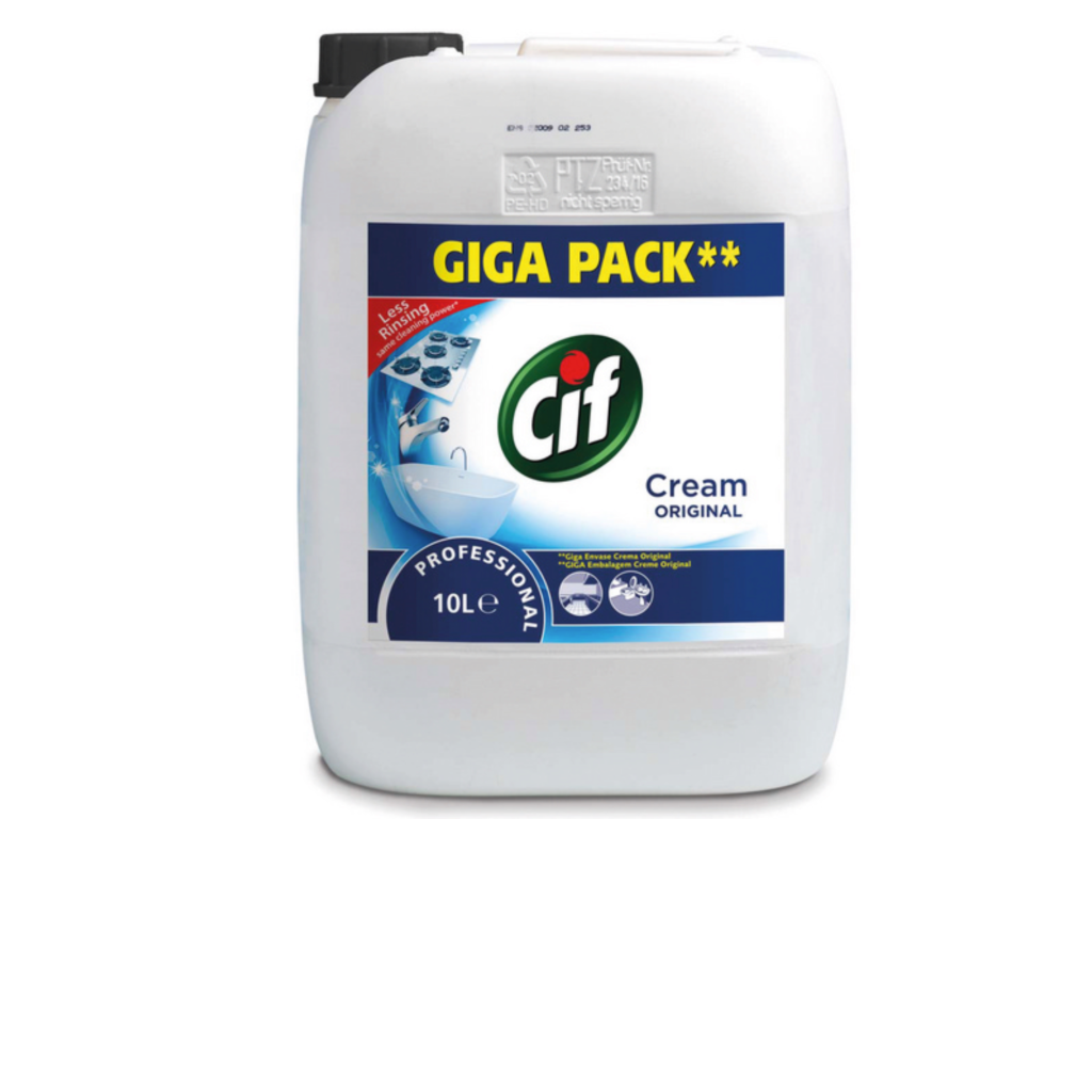 Cif Professional Cream Allzweckreiniger parfümiert, weiss, cremig, pH: 10, 10 Liter, gebrauchsfertig