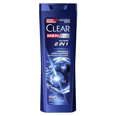 Clear Men, Action 2 in1 Shampoo, 360ml