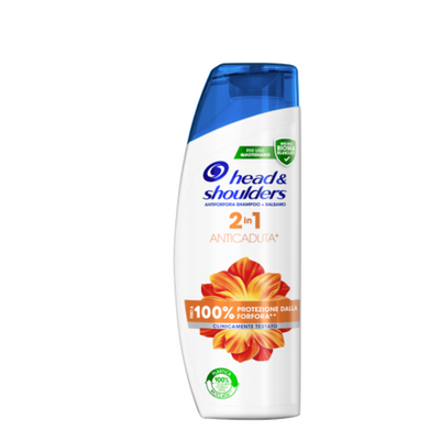 Head&Shoulders, 2 in 1 Anti-Haarausfall-Shampoo, 225 ml