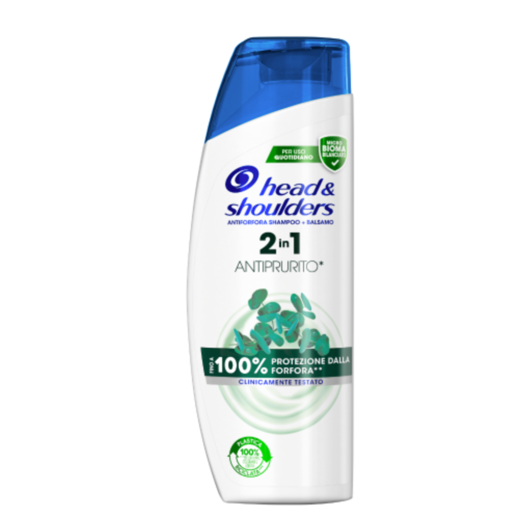 Head&Shoulders, 2 in 1 Shampoo+Balsam gegen Juckreiz, 225 ml