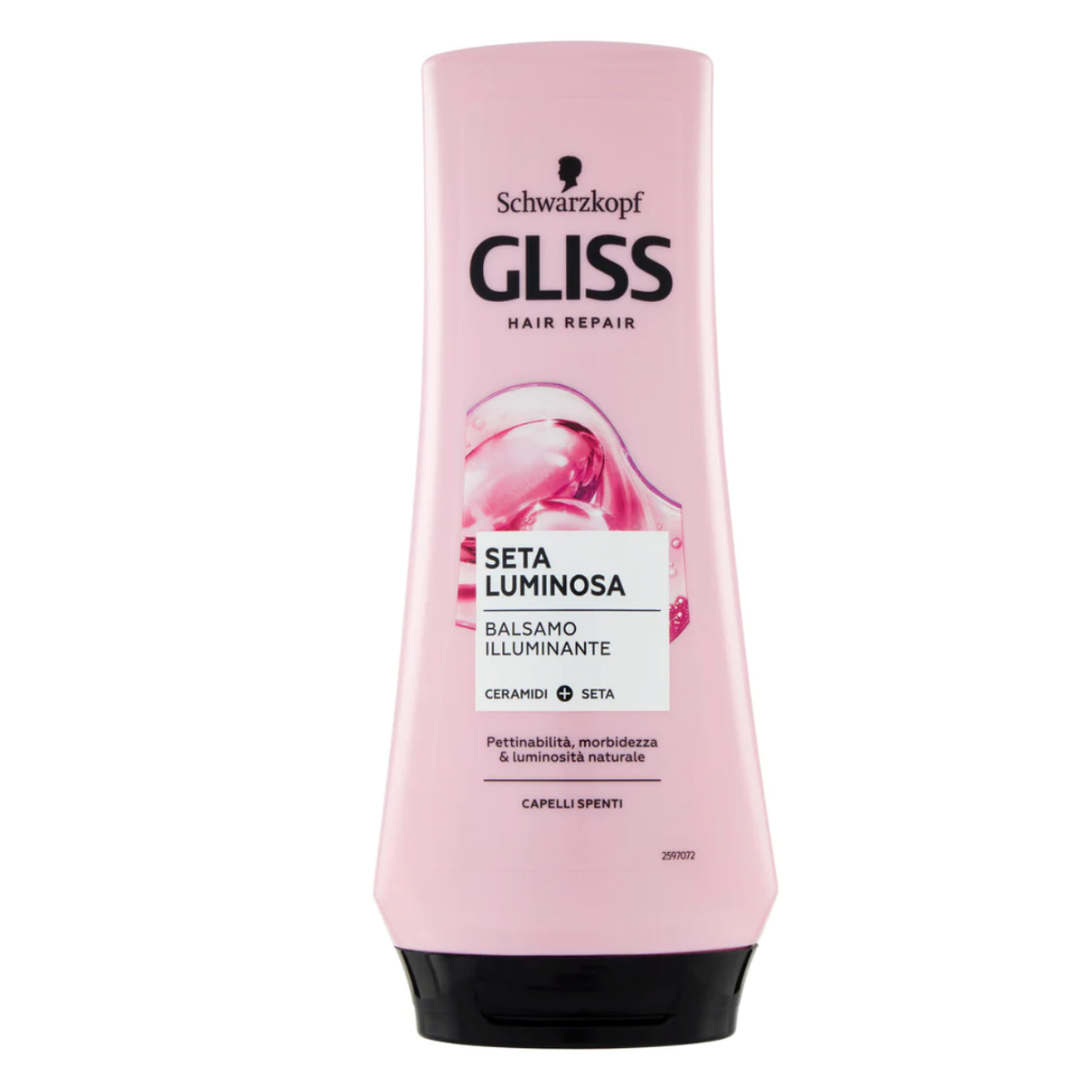 Schwarzkopf Gliss, Glänzende Seide, Aufhellendes Balsam, 200 ml