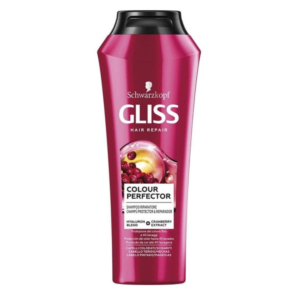 Schwarzkopf Gliss, Colour Perfector Shampoo, 250 ml