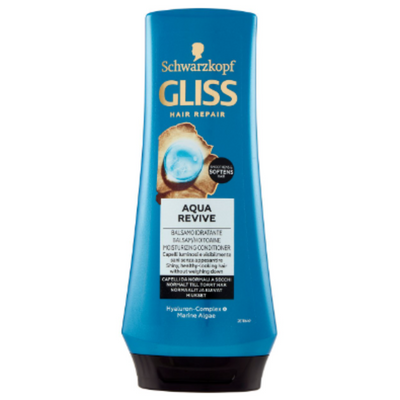 Schwarzkopf Gliss, Aqua Revive Feuchtigkeitsspendendes Balsam, 200 ml