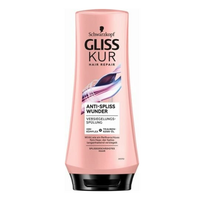 Schwarzkopf Gliss, Anti-Spliss Wunder, Versiegelungs-Balsam, 200 ml