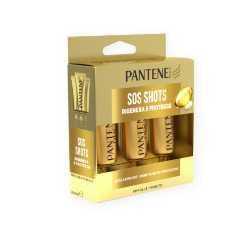 Pantene Pro-V, Serum SOS Shots, Repair & Caire, 3x15 ml