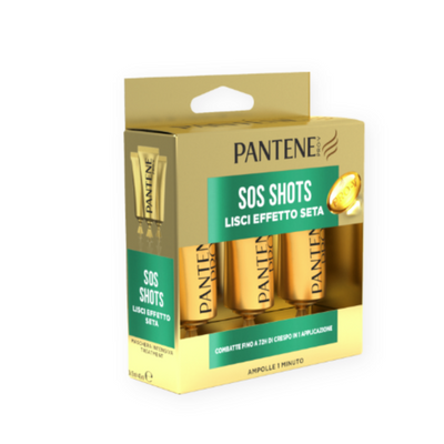 Pantene Pro-V, Serum SOS Shots, Glatt & Seidig, 3x15 ml