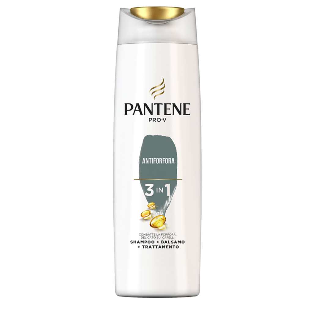 Pantene Pro-V,  3 In 1 Shampoo +Balsam+ Behandlung Anti-Schuppen, 225 ml