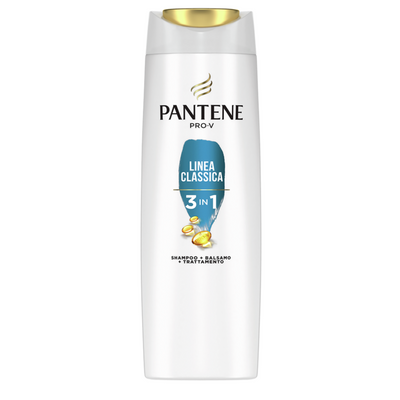 Pantene Pro-V, 3 in 1 Shampoo+Balsam+Behandlung Klassische Linie, 225 ml