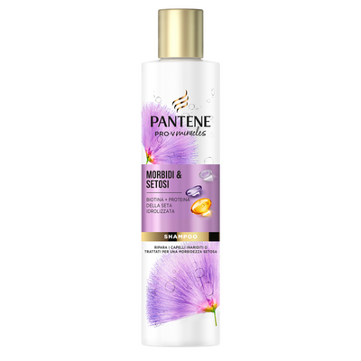 Pantene Pro-V Miracles, Shampoo für weich und seidig Haare, 225 ml