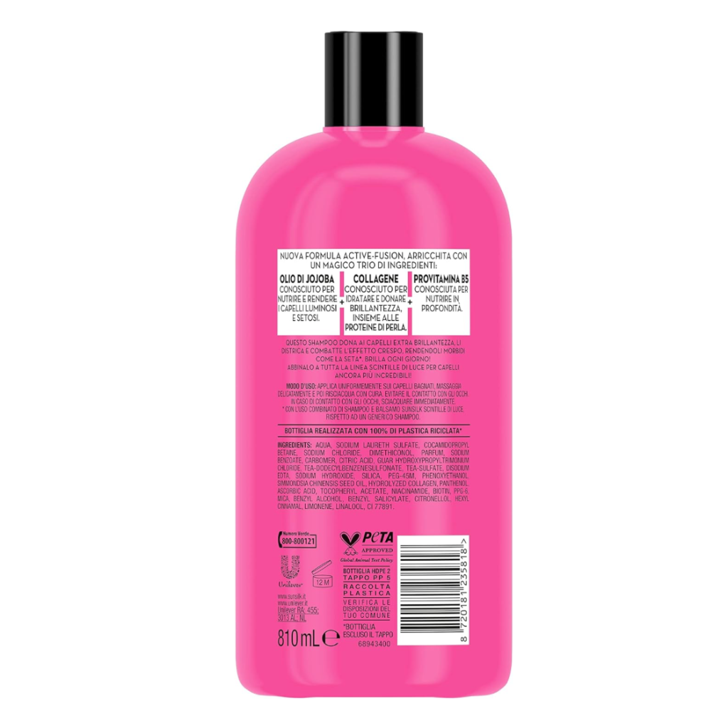 Sunsilk, Funken des Lichts Shampoo XXL, 810 ml