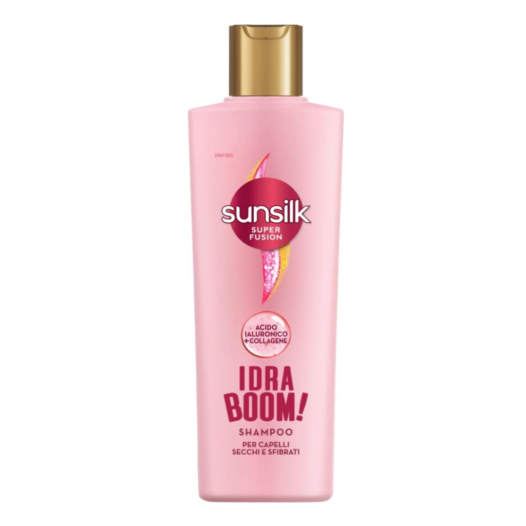 Sunsilk, Idra Boom Shampoo, Hyaluronsäure und Kollagen, 220 ml