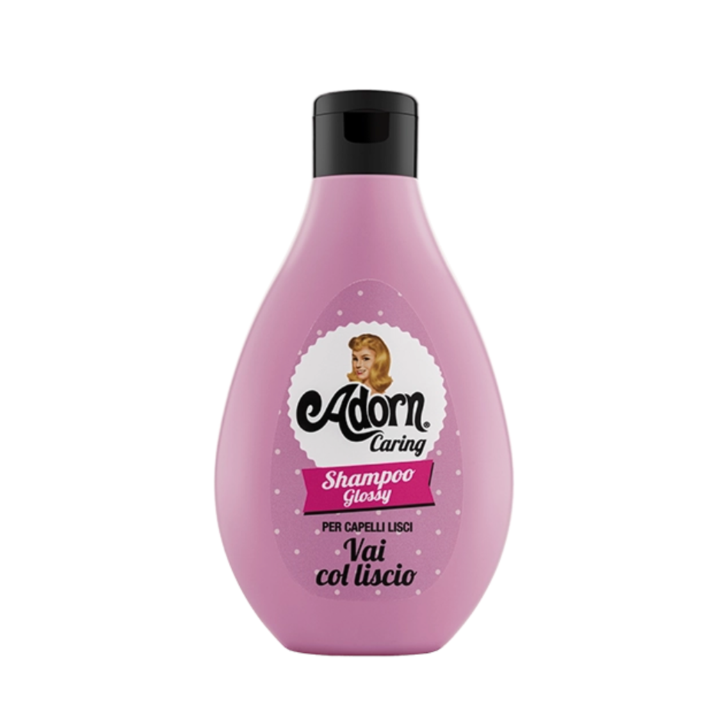 Adorn Caring, Glossy Shampoo für glattes Haar, 250 ml