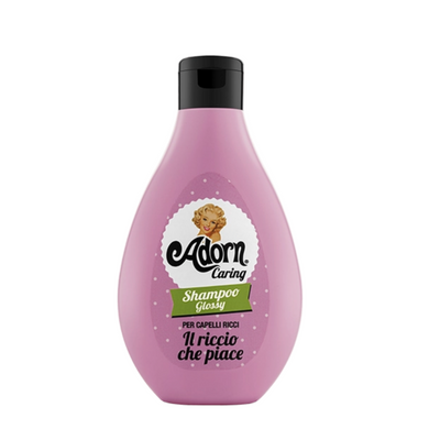 Adorn Caring, Glossy Shampoo für lockiges Haar, 250 ml