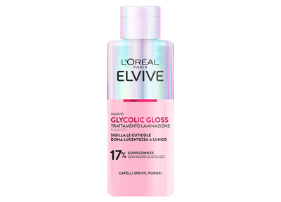 L'Oreal Paris Elvive, Glycolic Gloss, Laminierungsbehandlung 5 min für mattes und poröses Haar, 200 ml