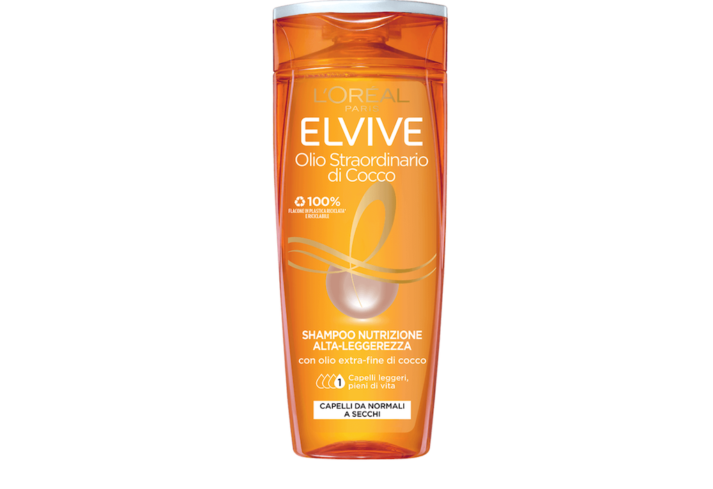 L'Oreal Paris Elvive, Außergewöhnliches Kokosnussöl Shampoo, 250 ml