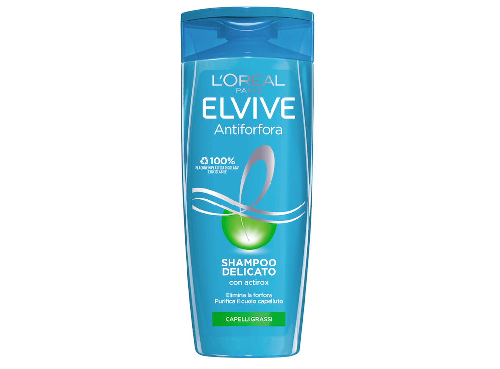 L'Oreal Paris Elvive, Anti-Schuppen reinigendes Shampoo für fettes Haar, 250 ml