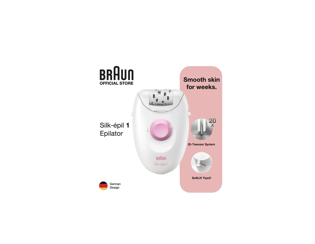 Braun Silk-épil 1, Epilierer für den Körper