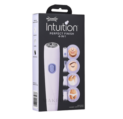 Wilkinson Sword, Intuition 4in1, Elektrischer Trimmer zur Gesichtshaarentfernung